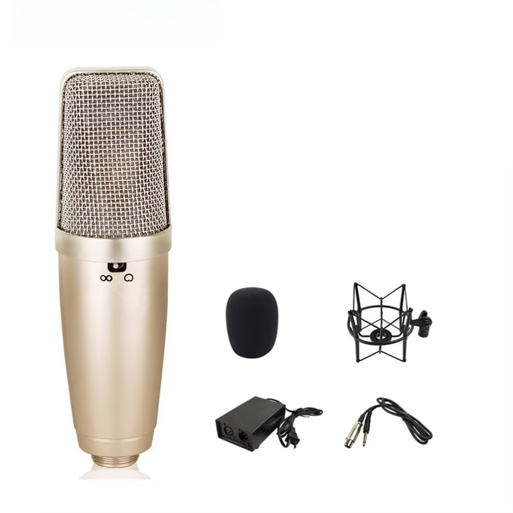 Kids Microphone Karaoke - Microphone pour enfants avec support, chanson