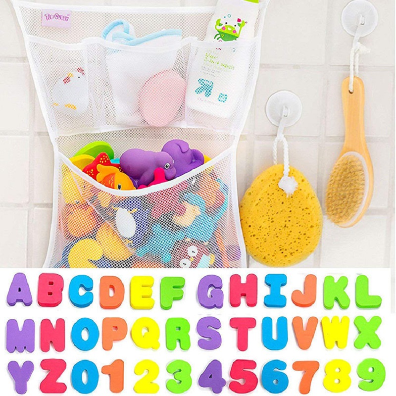 Bath Letter Number Foam - Jouet de bain puzzle pour bébé