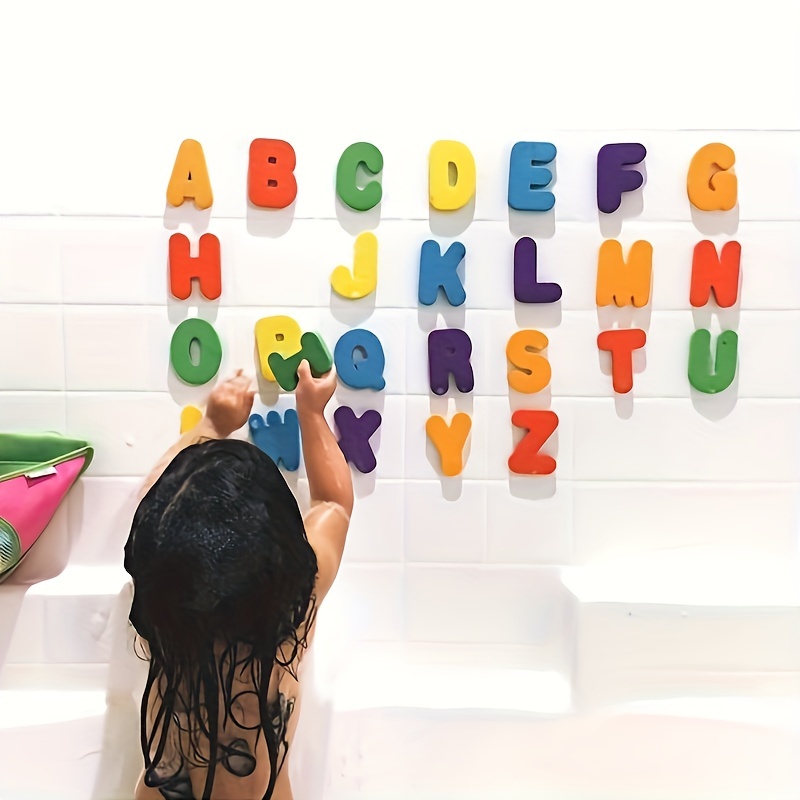 Bath Letter Number Foam - Ensemble de jouets de bain et