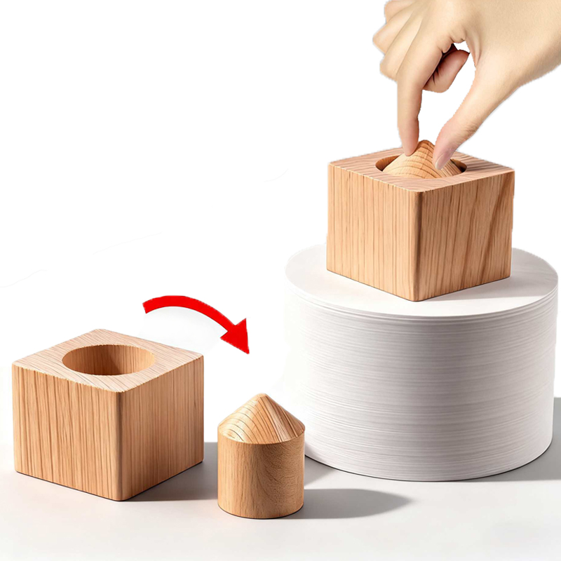 Wooden Puzzle Kids - Blocs en bois imposibles, prenez le