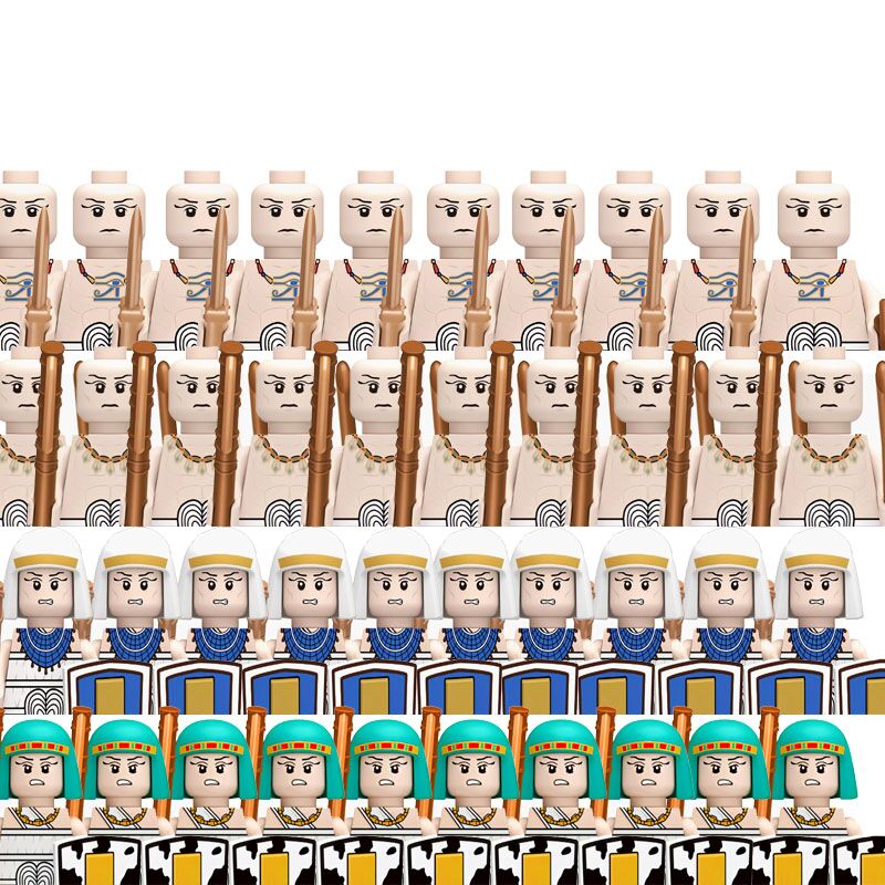 Kids Toys Egypt - Briques militaires médiévales pour enfants, prairie,