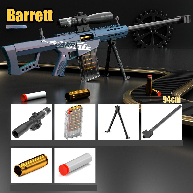 Foam Dart Gun - Fusil de sniper à fléchettes en