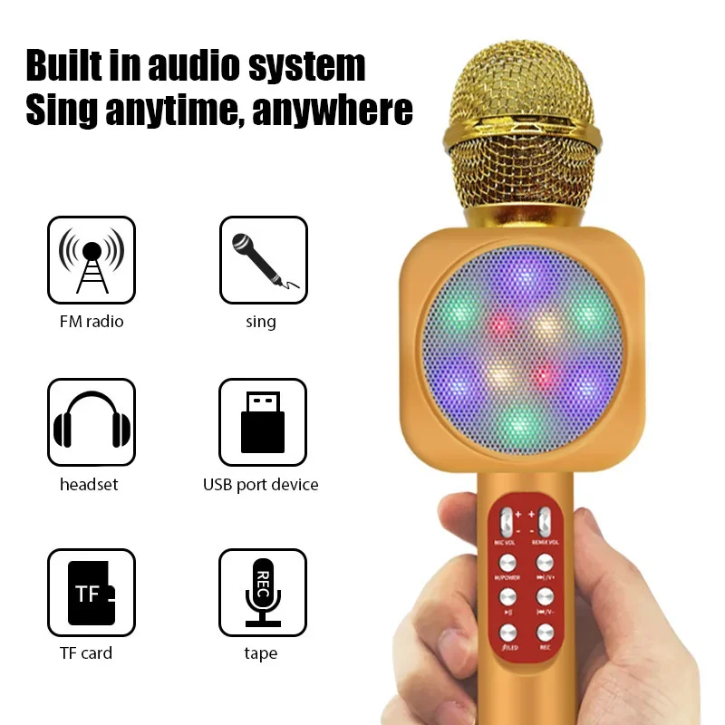 WS1816 Microphone karaoké sans - Kids Microphone Karaoke avis et prix