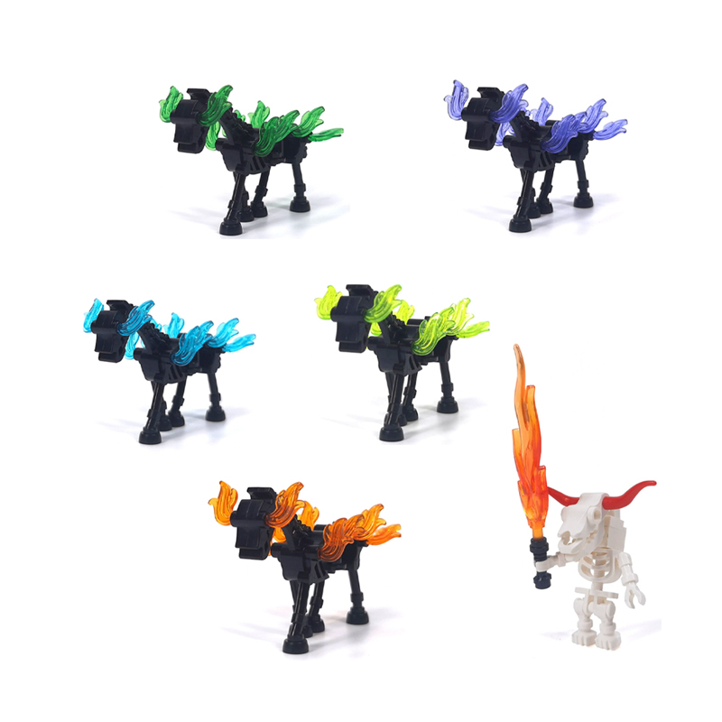 Briques MOC crâne Halloween bl - Kids Toys Egypt avis et prix