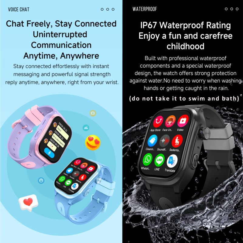 Montre connectée 4G pour enfan - Kids Smartwatch Gps avis et prix