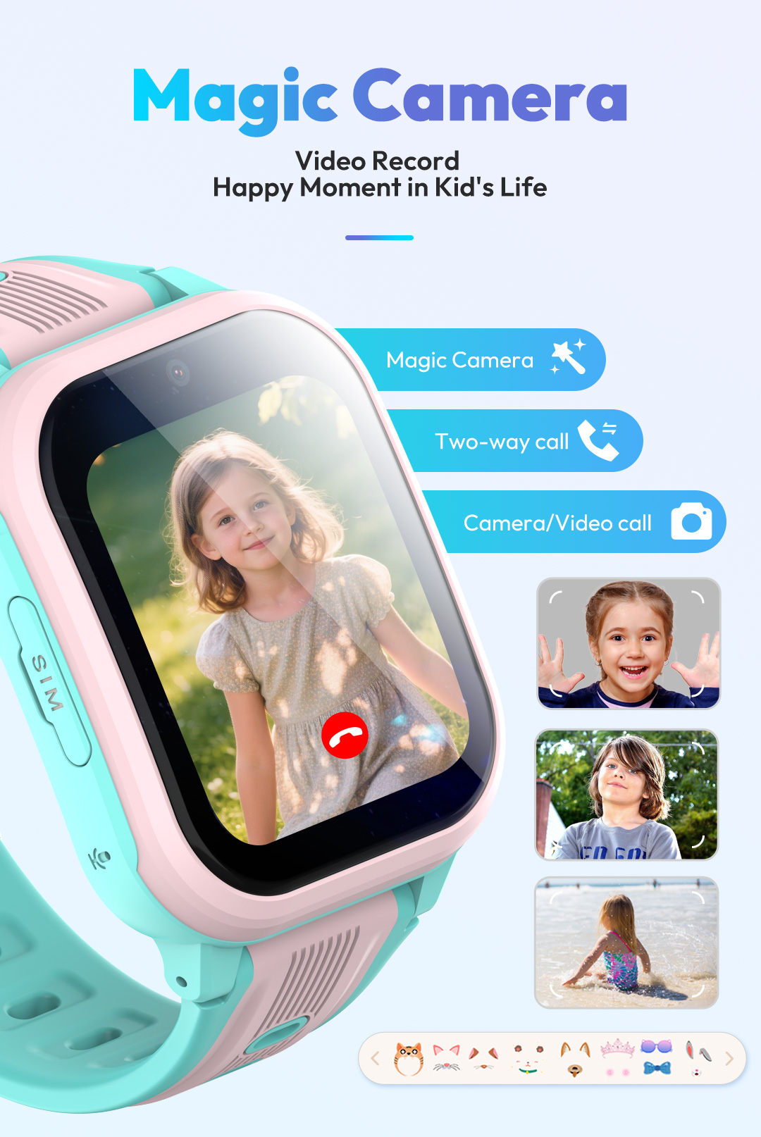Montre connectée pour enfants  - Kids Smartwatch Gps avis et prix