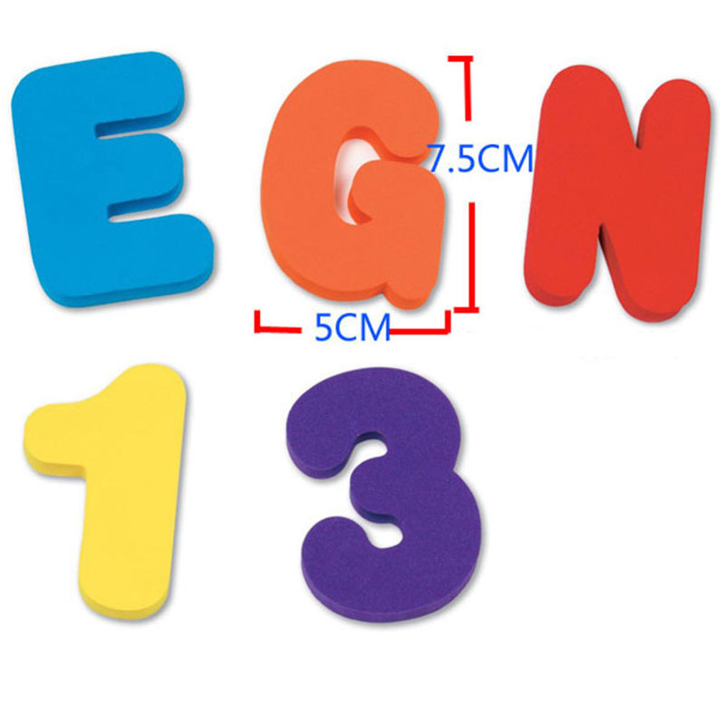 Jouet en mousse pour enfants,  - Bath Letter Number Foam avis et prix