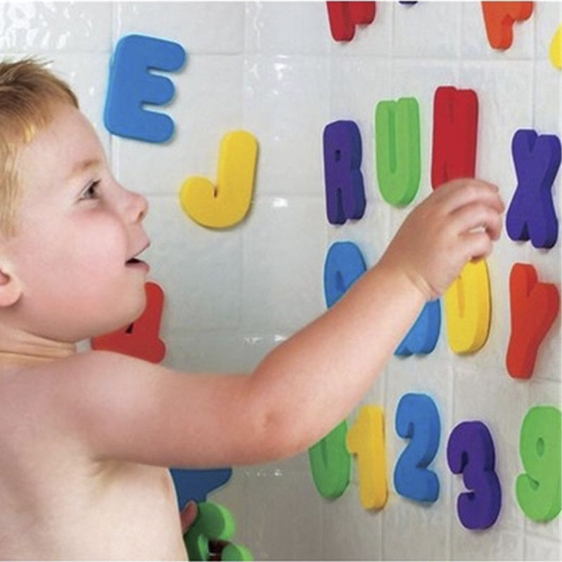Jouet de bain puzzle pour bébé - Bath Letter Number Foam avis et prix