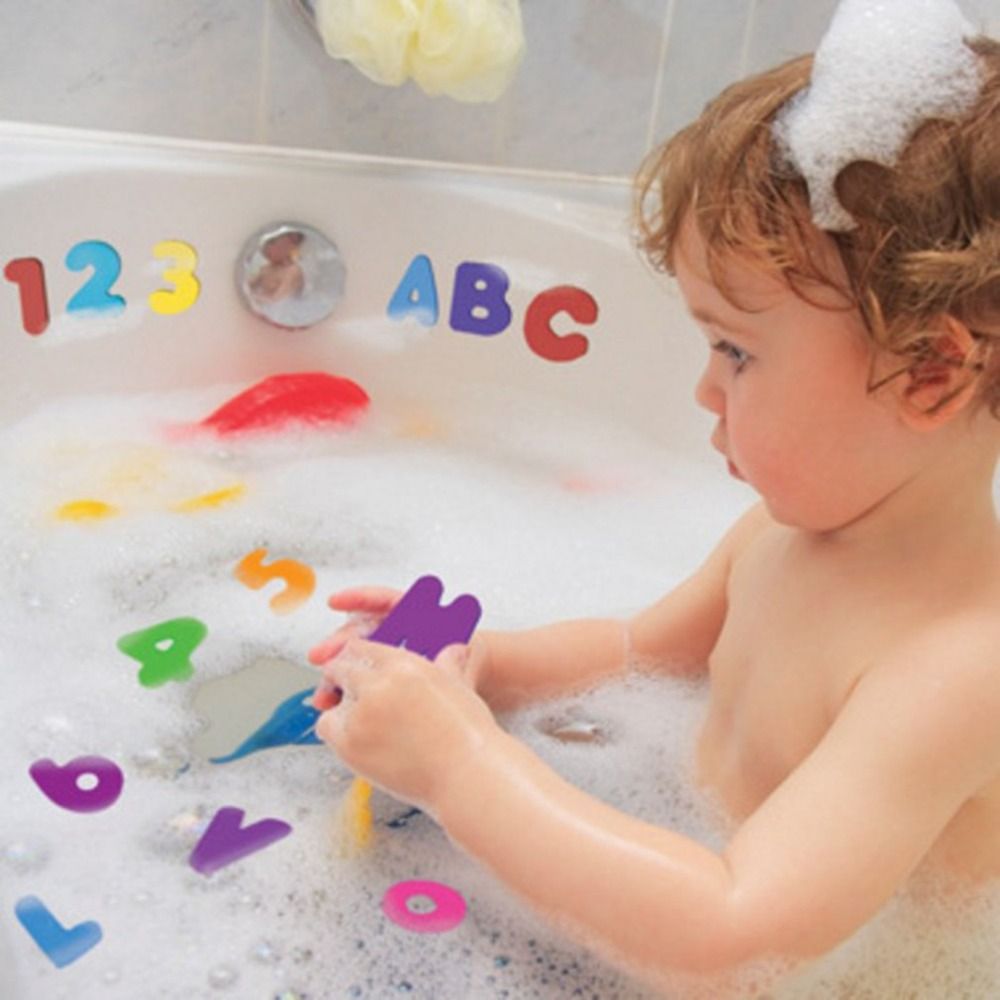36 pièces autocollant jeu nata - Bath Letter Number Foam avis et prix