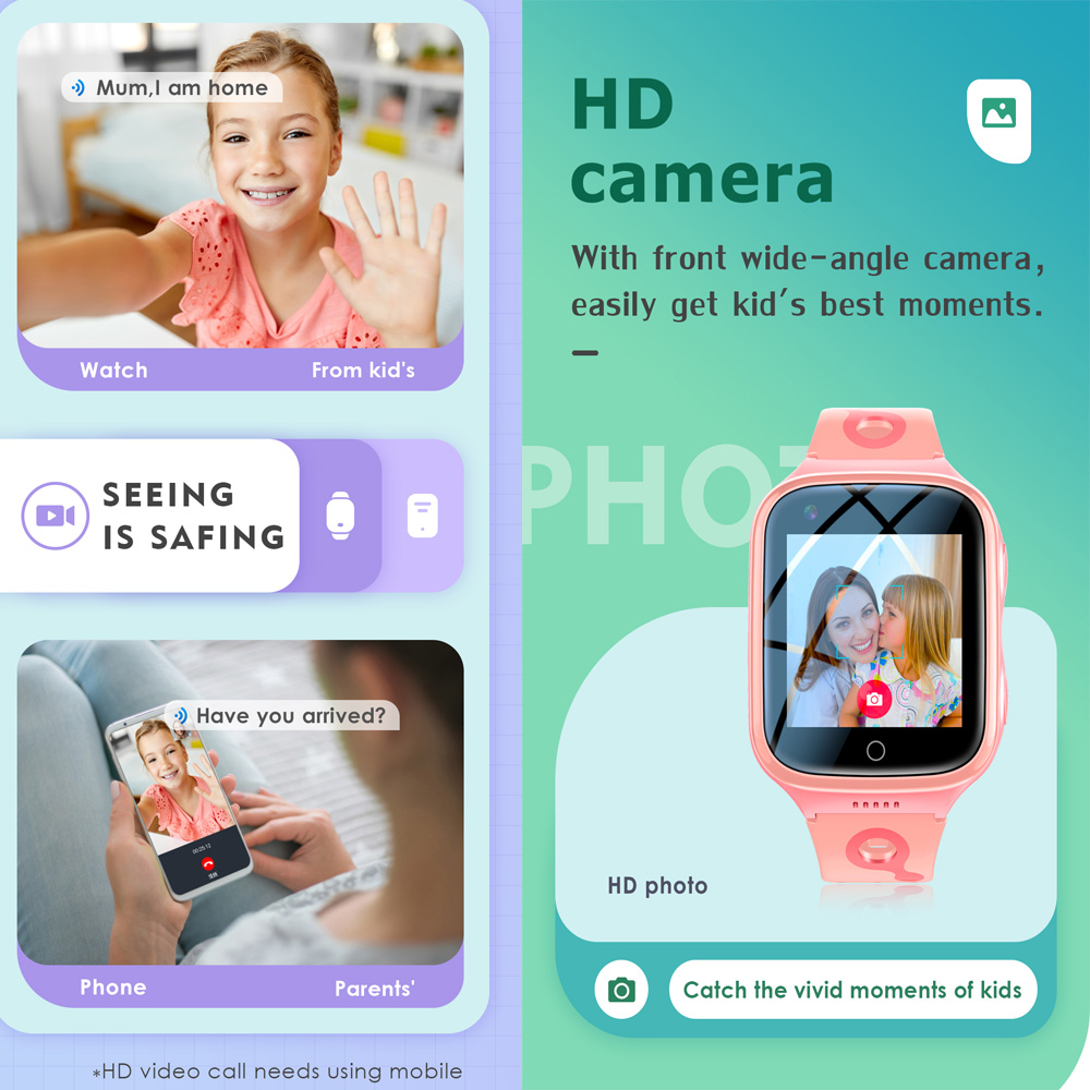 Montre connectée 4G pour enfan - Kids Smartwatch Gps avis et prix