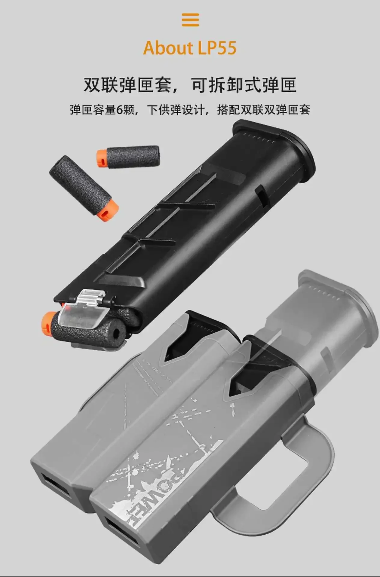 Blaster de jouet électrique à  - Foam Dart Gun avis et prix