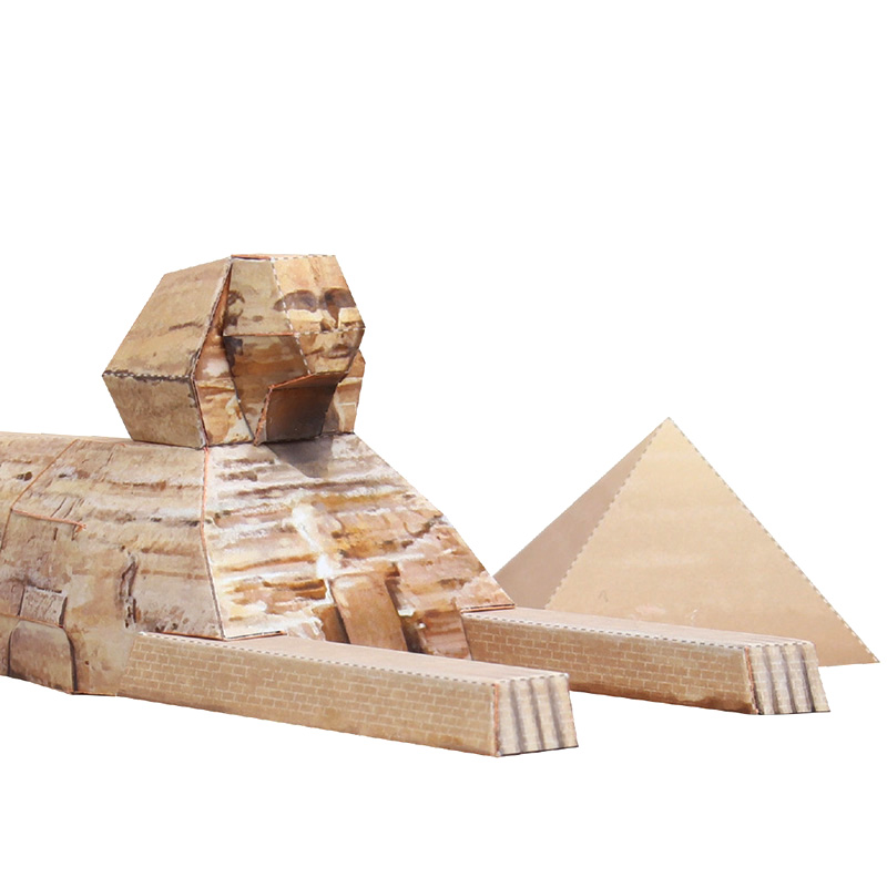 Pyramide de Sphinx en papier p - Kids Toys Egypt avis et prix