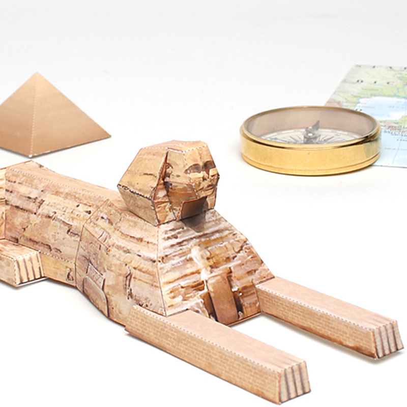 Pyramide de Sphinx en papier p - Kids Toys Egypt avis et prix