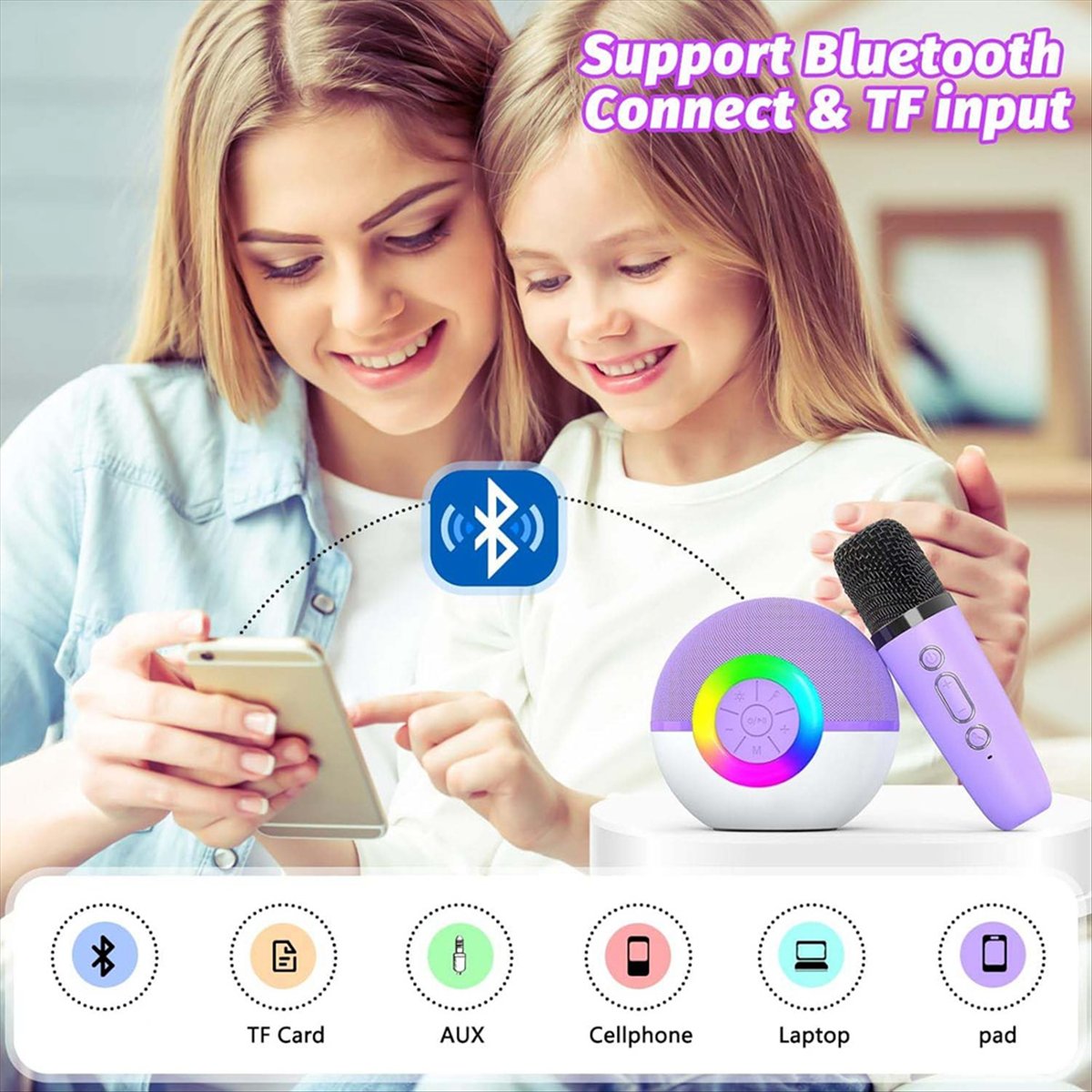 Mini machine de karaoké DTC5 a - Kids Microphone Karaoke avis et prix
