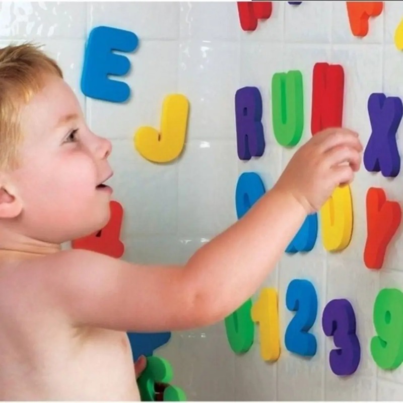 Jouets de bain flottants pour  - Bath Letter Number Foam avis et prix