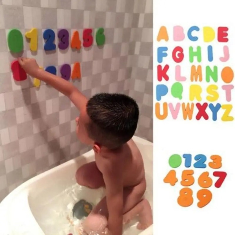 Jouets de bain flottants pour  - Bath Letter Number Foam avis et prix