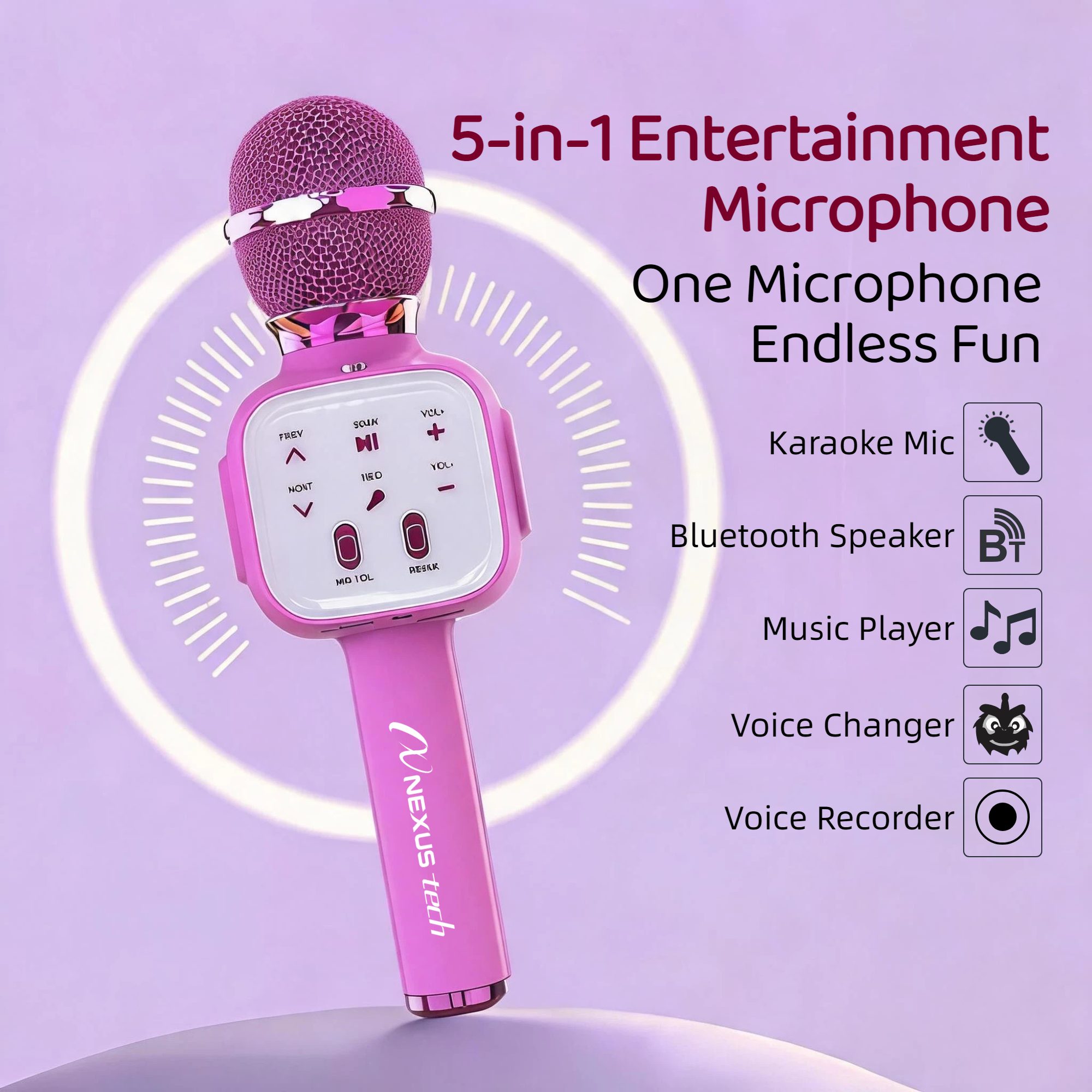 Microphone de karaoké sans fil - Kids Microphone Karaoke avis et prix