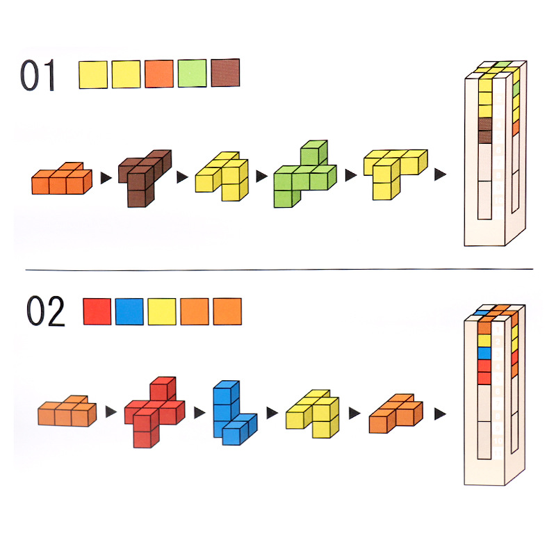 Blocs de construction en bois, - Kids Toys Now avis et prix