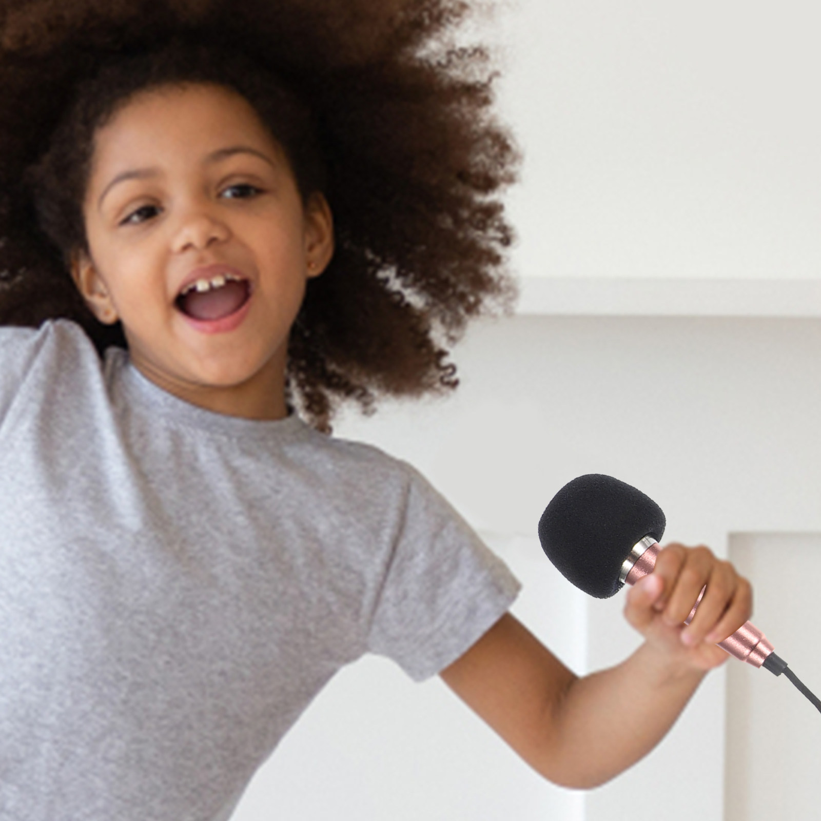 2 microphones miniatures, robu - Kids Microphone Karaoke avis et prix