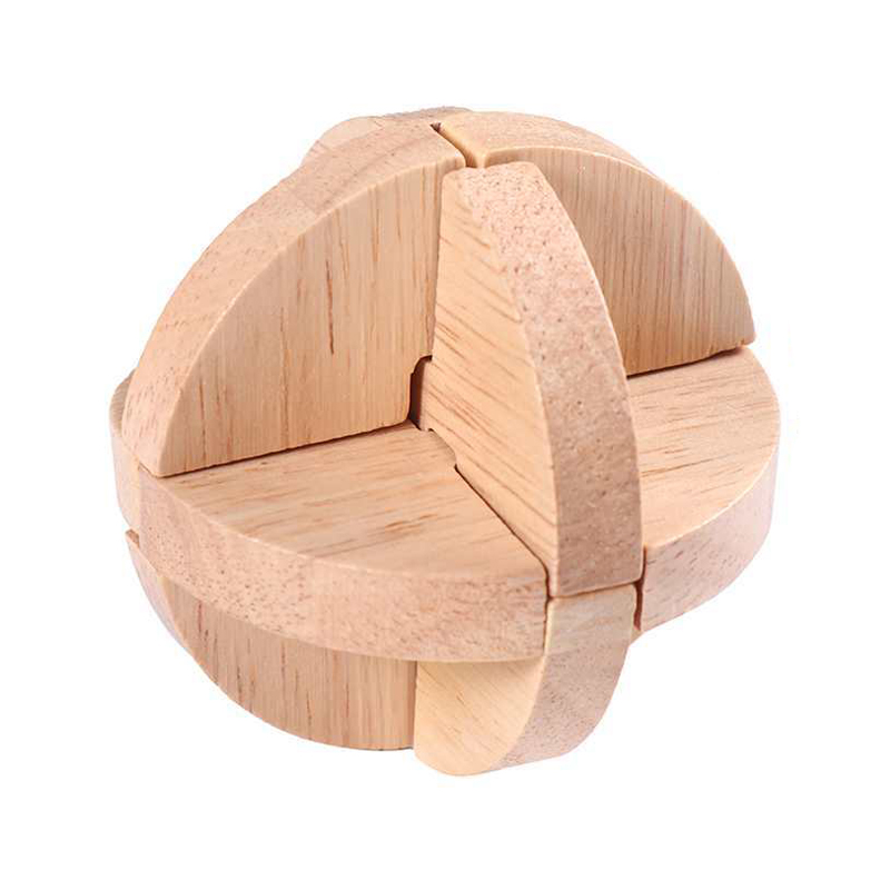 Puzzle classique Lu Ban ball e - Wooden Puzzle Kids avis et prix