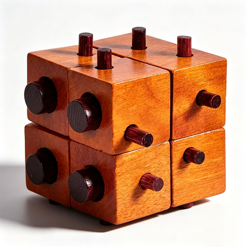Casse-tête en bois Luban Lock  - Wooden Puzzle Kids avis et prix