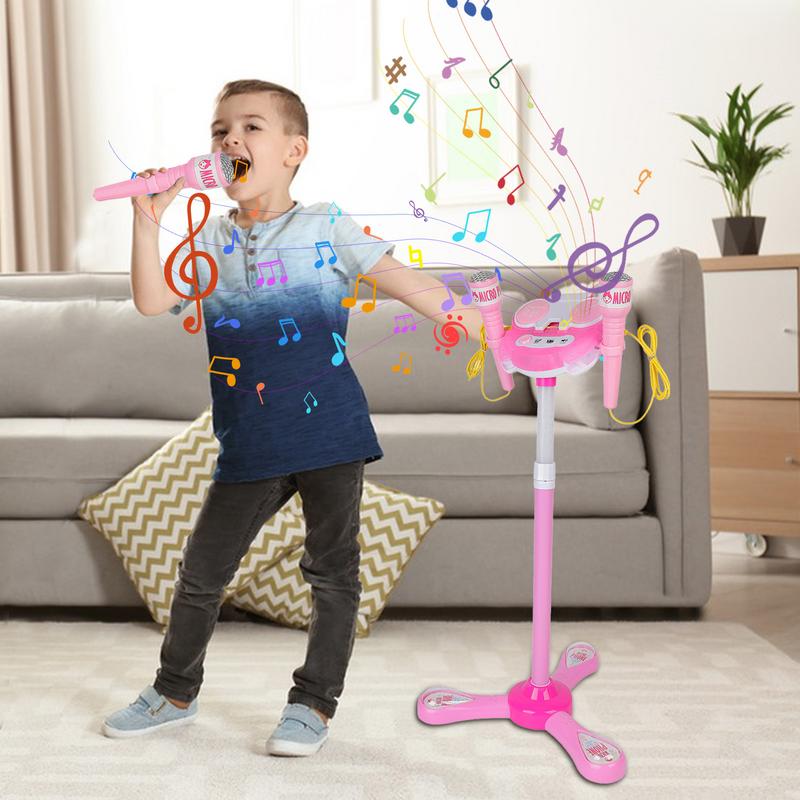 Microphone debout avec support - Kids Microphone Karaoke avis et prix