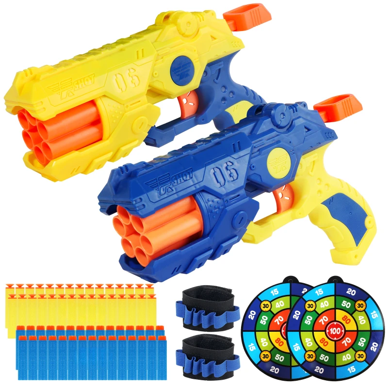Kit de pistolet à balles soupl - Foam Dart Gun avis et prix