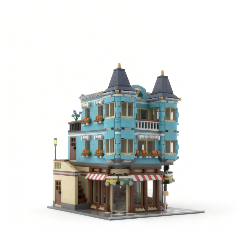 2231 pièces MOC Maison de vill - Kids Toys Now avis et prix